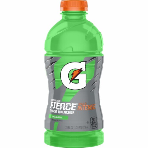 Gatorade® Fierce Green Apple Sports Drink Bottle Perspective: right