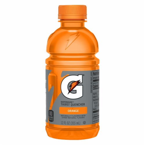 Gatorade Thirst Quencher Orange 12 Fl Oz 12 Count Perspective: right