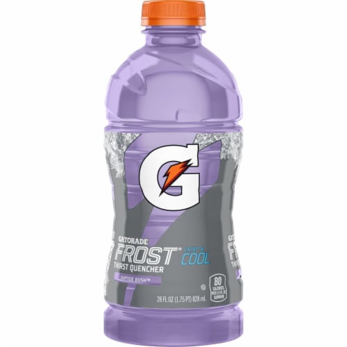 Gatorade® Purple Riptide Rush Sports Drink Bottle Perspective: right