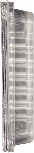Handi-foil® Silver Cook-n-Carry® Cake Disposable Pans and Lids Perspective: right
