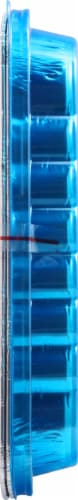 Handi-foil® Cook-n-Carry® Cake Disposable Pans and Lids -Silver/Blue Perspective: right