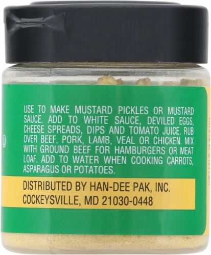 Spice Trend Ground Mustard Perspective: right