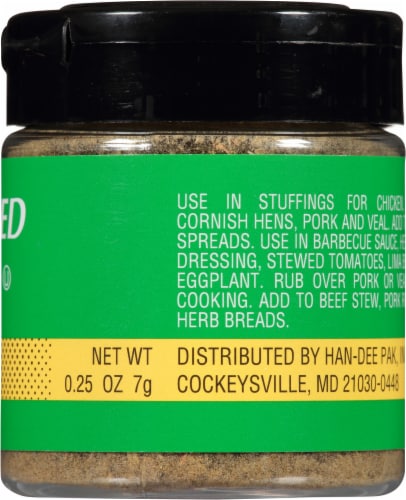 Spice Trend® Rubbed Sage Perspective: right