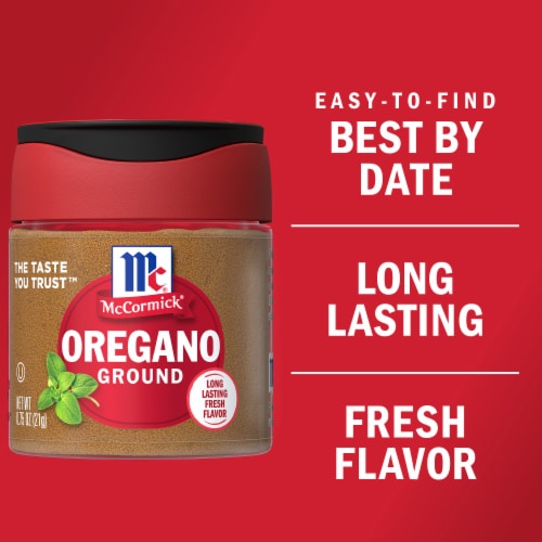 McCormick Ground Oregano Perspective: right