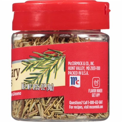 McCormick Rosemary Leaves Shaker Perspective: right