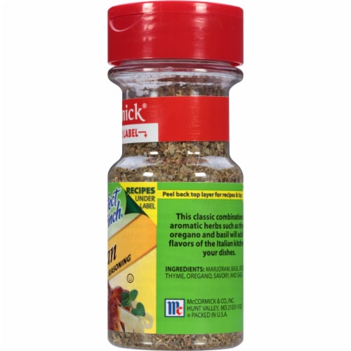 Perfect Pinch Italian Seasoning Nutrition Facts - Eat This Much