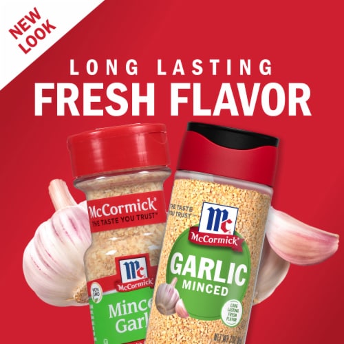 McCormick® Minced Garlic Perspective: right