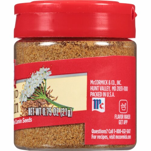 McCormick Ground Cumin Shaker Perspective: right