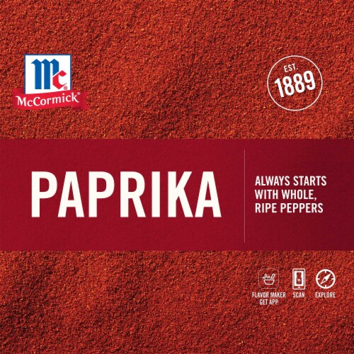 McCormick Gourmet™ Organic Paprika Perspective: right