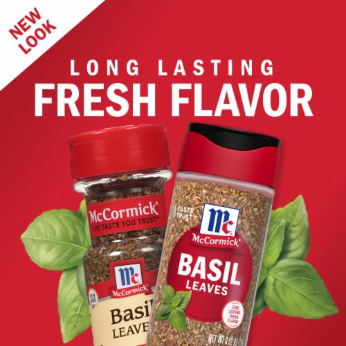 McCormick® Basil Leaves Perspective: right