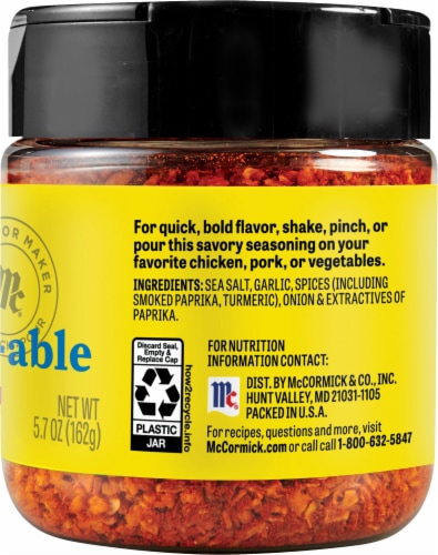 McCormick® Flavor Maker Chicken Topping Seasoning Perspective: right