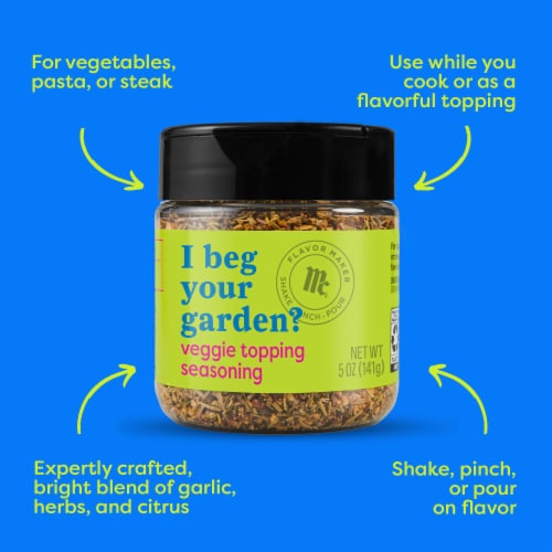 McCormick Flavor Maker Veggie Topping Flavor Maker Seasoning Perspective: right