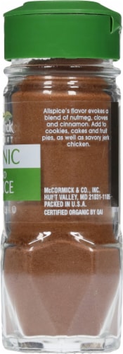 McCormick Gourmet™ Organic Ground Allspice Perspective: right