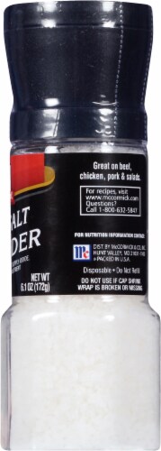 McCormick Sea Salt Grinder Perspective: right