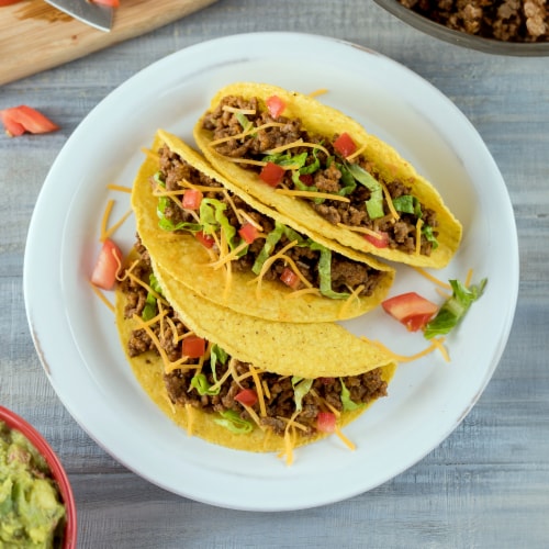 McCormick 30% Less Sodium Taco Seasoning Mix Perspective: right