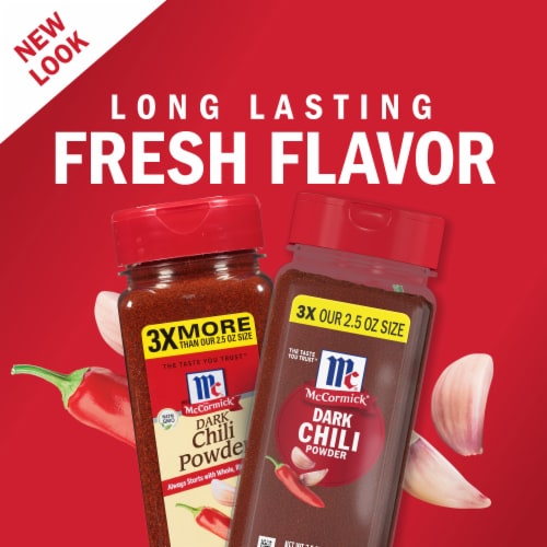 McCormick® Dark Chili Powder Perspective: right