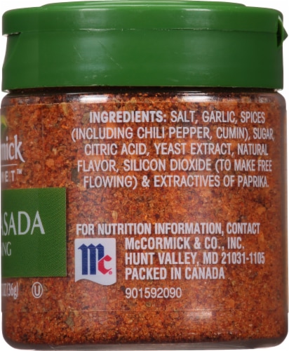 McCormick Gourmet™ Carne Asada Seasoning Perspective: right