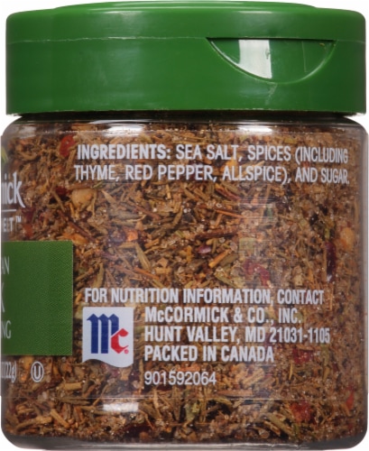 McCormick Gourmet™ Jamaican Jerk Seasoning Perspective: right