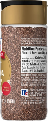 McCormick® Limited Edition Hot Cocoa Finishing Sugar Perspective: right