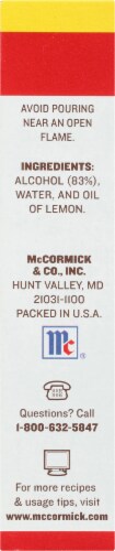McCormick® Pure Lemon Extract Perspective: right