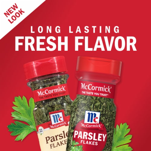 McCormick Parsley Flakes Perspective: right