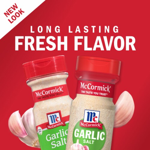 McCormick Garlic Salt Perspective: right