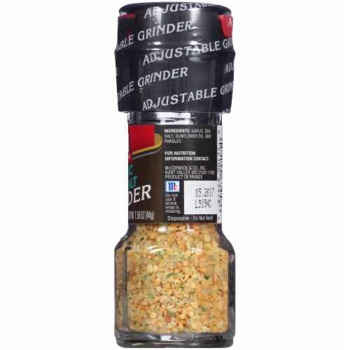 McCormick Garlic Sea Salt Grinder, 1.58 OZ Perspective: right