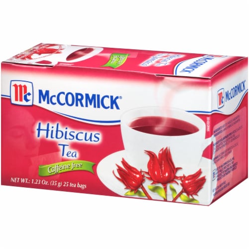 McCormick Caffeine Free Hibiscus Tea Perspective: right