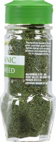 McCormick Gourmet™ Organic Dill Weed Perspective: right