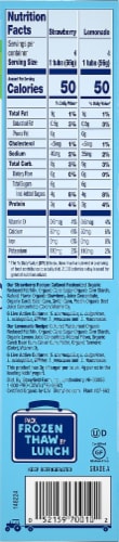 Stonyfield Organic Kids Blueberry & Lemonade Lowfat Yogurt Squeezers Perspective: right