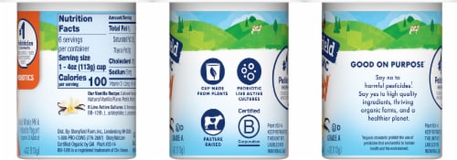 Stonyfield Organic® YoBaby® Vanilla Whole Milk Yogurt with Probiotics Perspective: right
