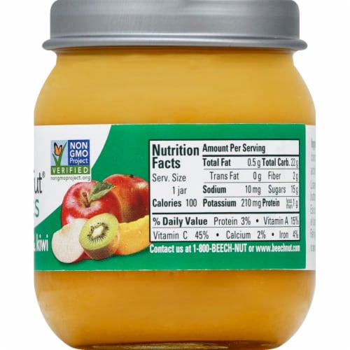 Beech-Nut® Apple Mango & Kiwi Stage 2 Baby Food Perspective: right