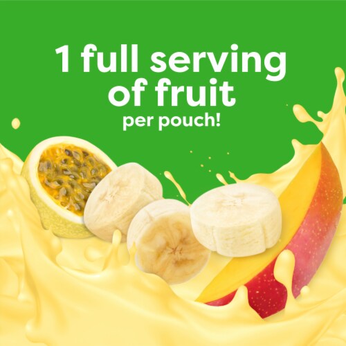 Beech-Nut Smoothie + Prebiotics for Toddlers, Banana Mango Passion Fruit & Yogurt Perspective: right