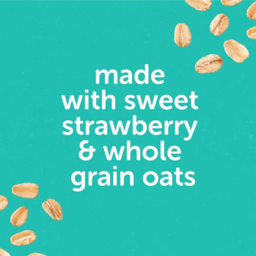 Beech-Nut Oaty Bars with Fruit & Whole Grain Strawberry Toddler Snack Bar Perspective: right