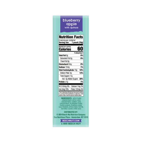 Beech-Nut® Fruti Bites Toddler Snack with Hidden Veggies Fruit Snack Variety Pack Perspective: right