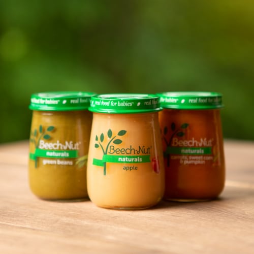 Beech-Nut Naturals Stage 2 Apple Pumpkin & Cinnamon Baby Food Jar