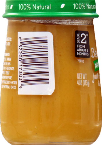 Beech-Nut Naturals Just Mango Kiwi & Papaya Stage 2 Baby Food Perspective: right