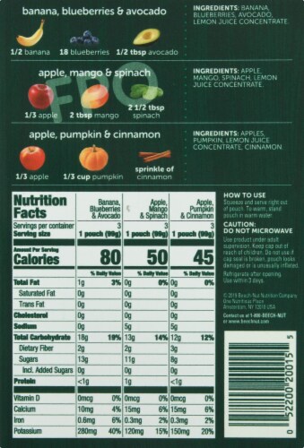 Beech-Nut Naturals Stage 2 Baby Food Variety Pack Perspective: right