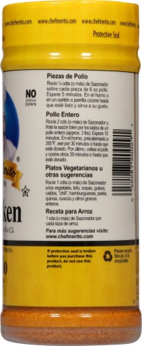 Chef Merito® Pollo Chicken Seasoning Perspective: right
