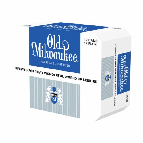 Old Milwaukee Light Lager Domestic Beer Perspective: right