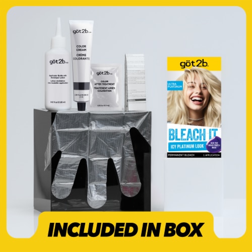got2b® Bleach It Permanent Hair Color - 00A Ultra Platinum Perspective: right