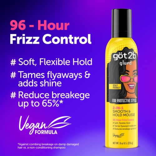 got2b Glued Smooth & Hold Mousse Perspective: right