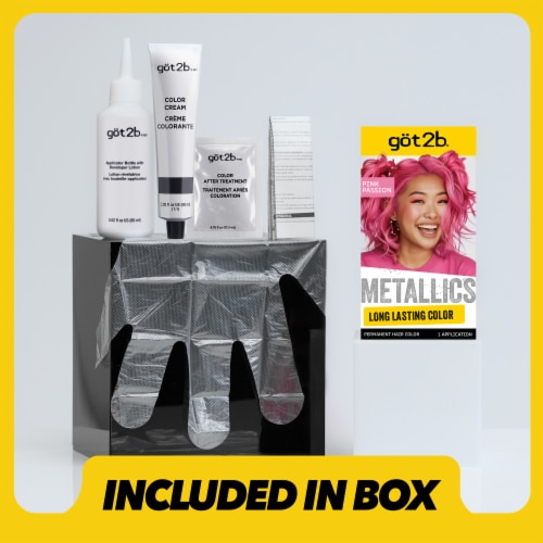 Got2b® Color Metallics LM87 Pink Passion Kit Perspective: right