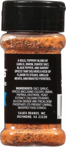 Sauer's® Steak Grill Seasoning Perspective: right