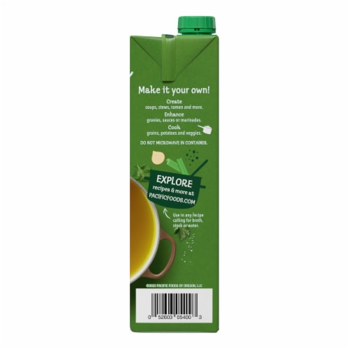 Pacific Foods™ Free Range Chicken Broth Perspective: right