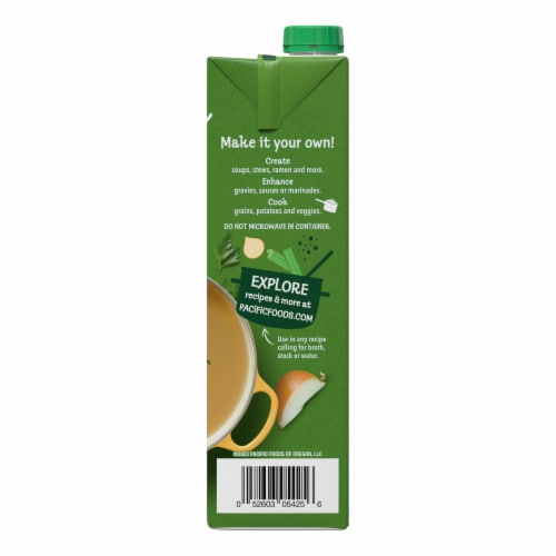 Pacific Foods Organic Free Range Chicken Broth, 32 oz Carton