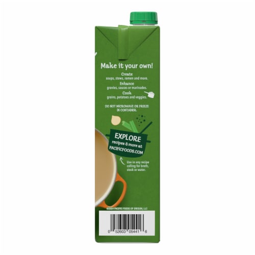 Pacific Foods® Organic Turkey Broth Perspective: right