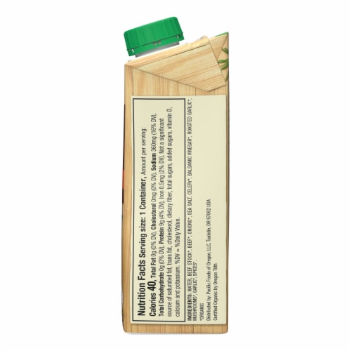 Pacific Foods™ Organic Beef Bone Broth Perspective: right