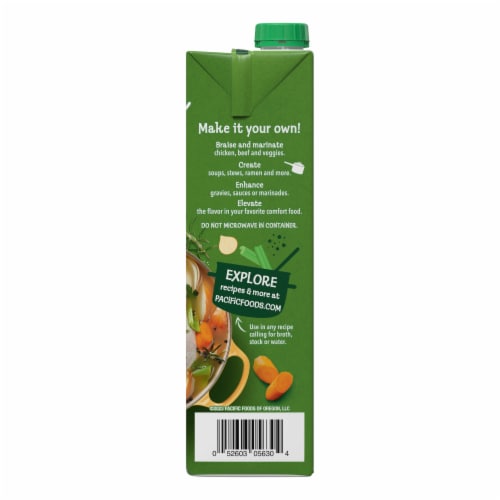 Pacific Foods® Organic Chicken Stock Perspective: right