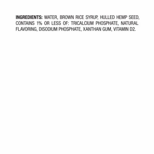 Pacific Foods® Vanilla Hemp Milk Perspective: right